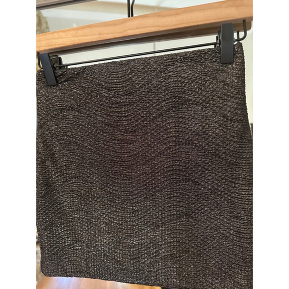 BCBG Generation  Women's Skirt XXS Black Silver‎ - Picture 5 of 9